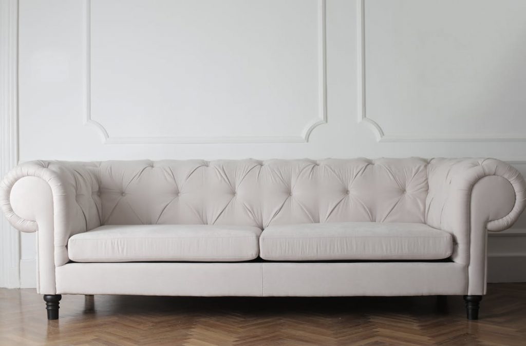 Hvid sofa